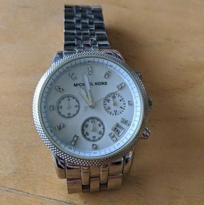 Michael Kors silver watch
